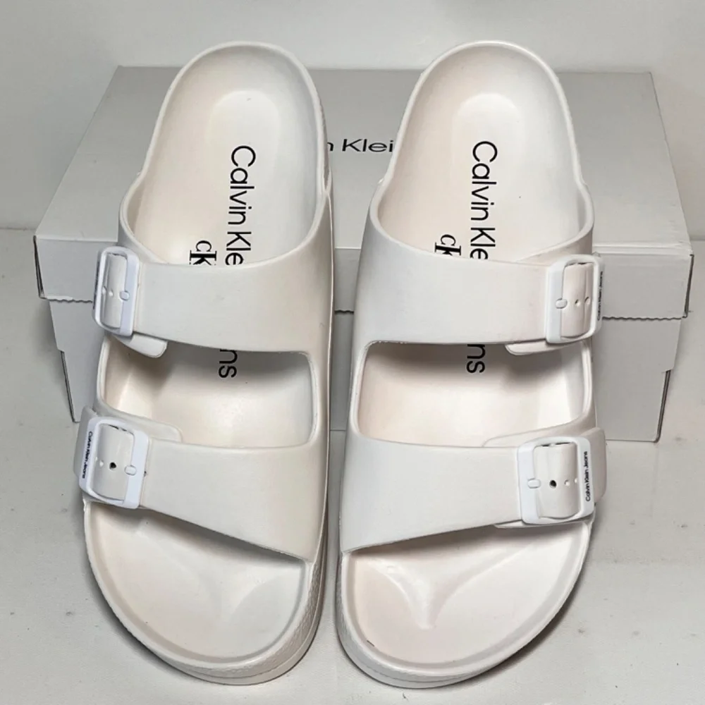 Calvin Klein Zion Double Strap Slide Sandal